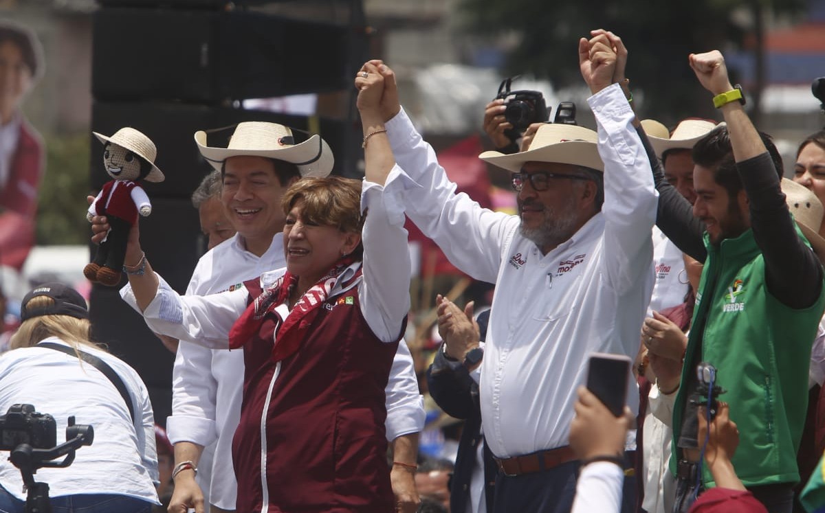 Cierre de campaña de Delfina Gómez en Toluca | Ariana Pérez