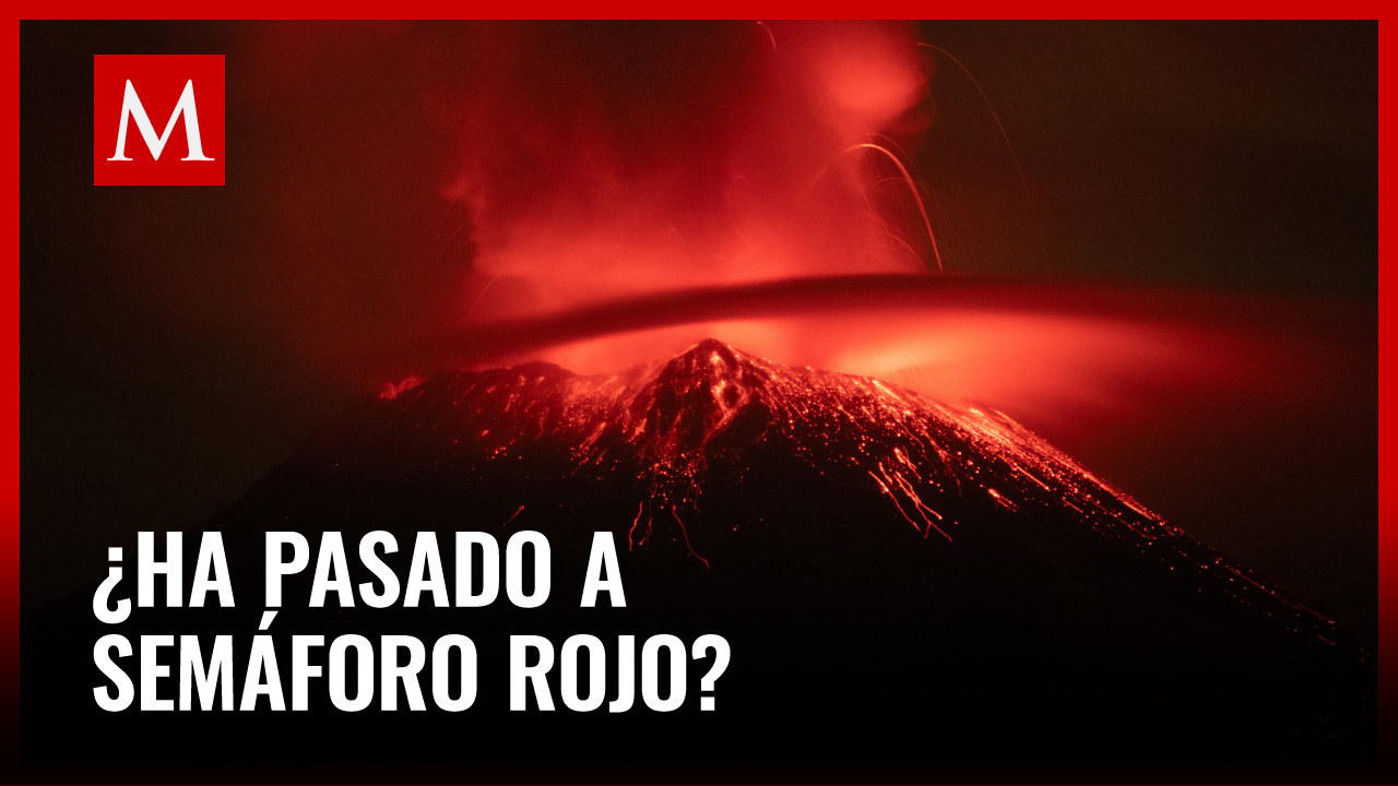¿El Popocatépetl ha estado alguna vez en Semáforo Rojo de alerta volcánica?