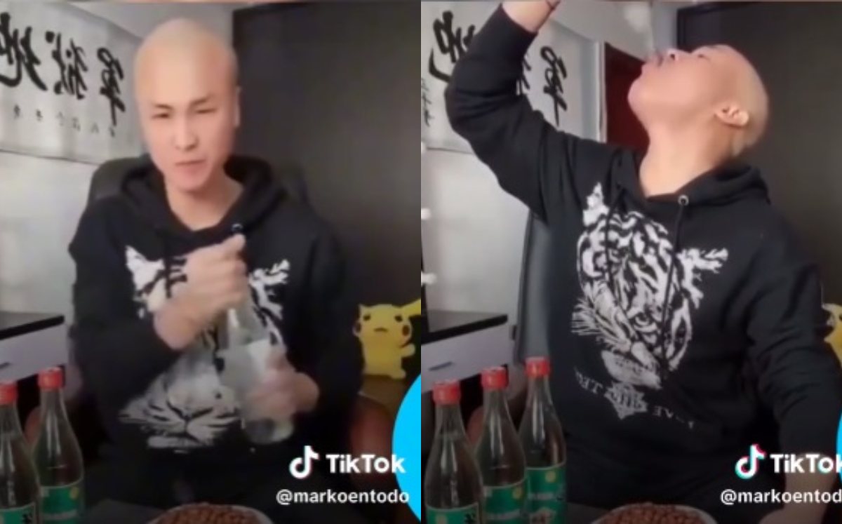 Influencer muere después de ingerir bebidas de alto grado de alcohol | Captura @marcoentodo
