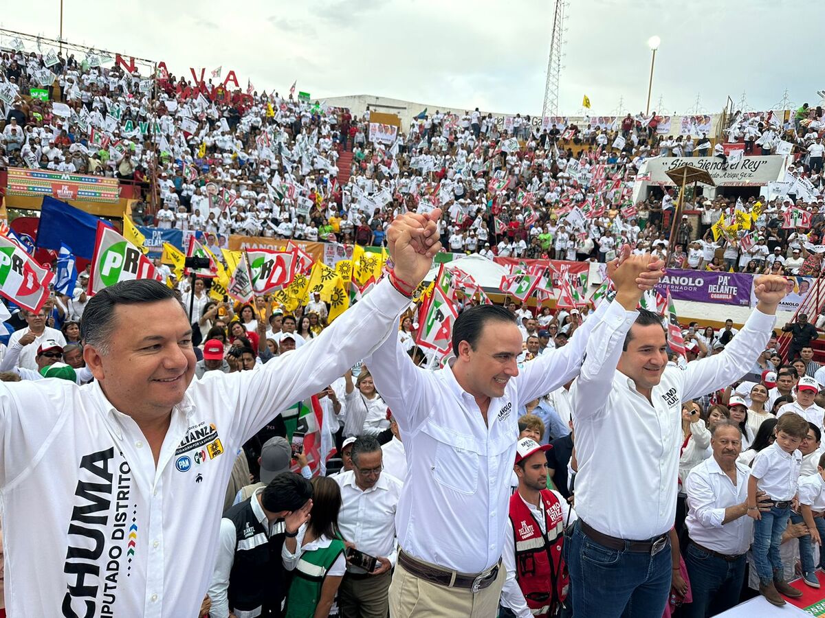 Manolo Jiménez en Piedras Negras. | Especial