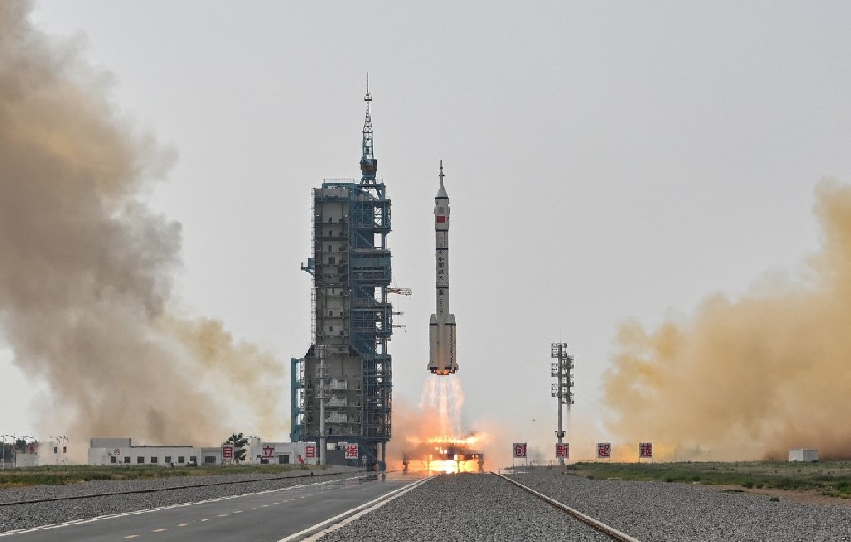 Misión Shenzhou-16 de la República Popular de China (AFP)