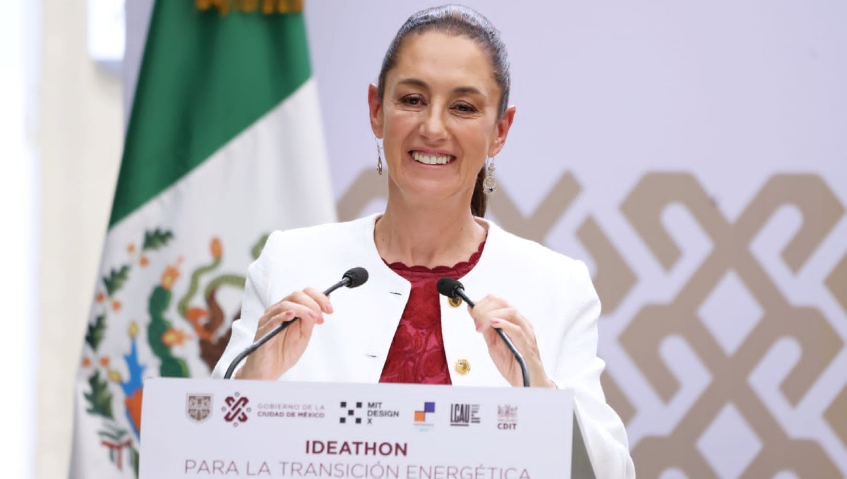 Sheinbaum inaugura Ideathon para impulsar transición energética en CdMx. | Especial