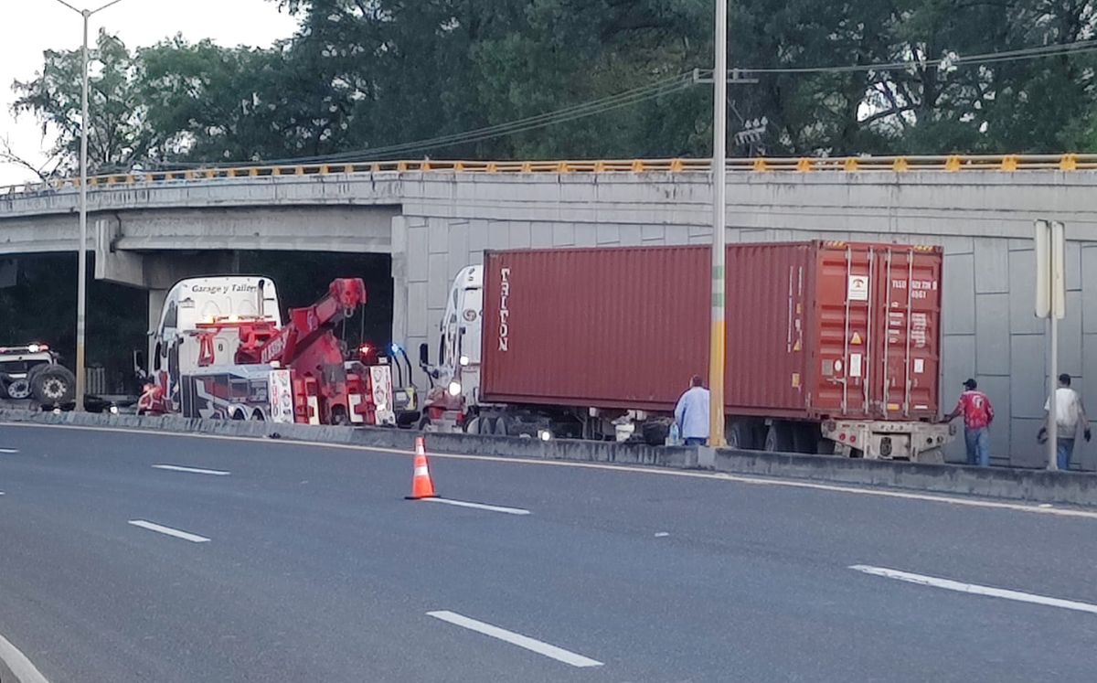El accidente ocurrió en el kilómetro 234 de la Carretera Nacional. Agustín Martínez