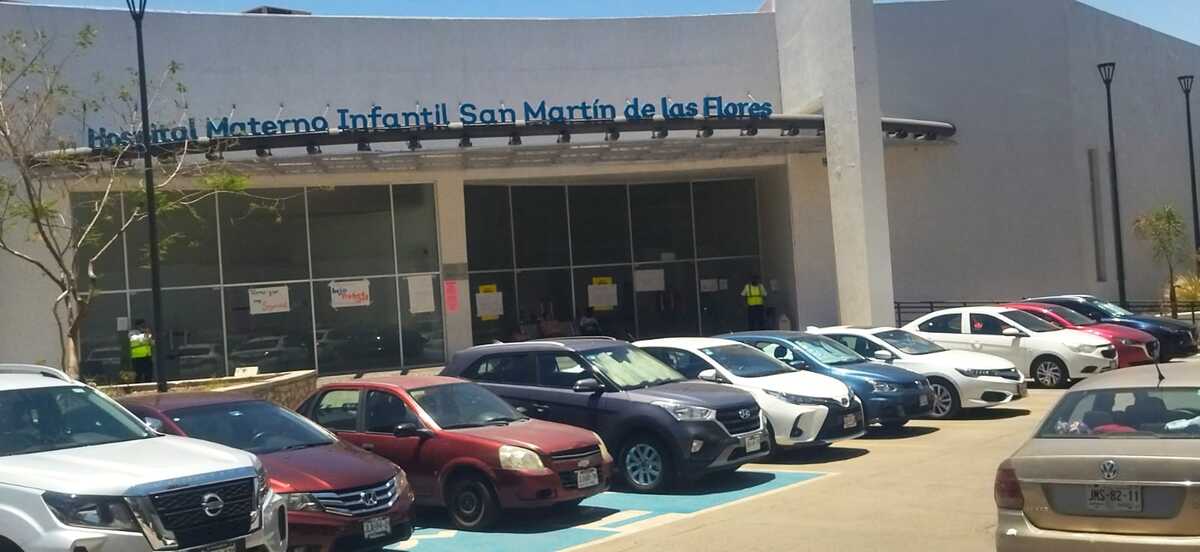 Denuncian inseguridad en inmediaciones del Hospital Materno Infantil de San Martín de las Flores (Diana Barajas)