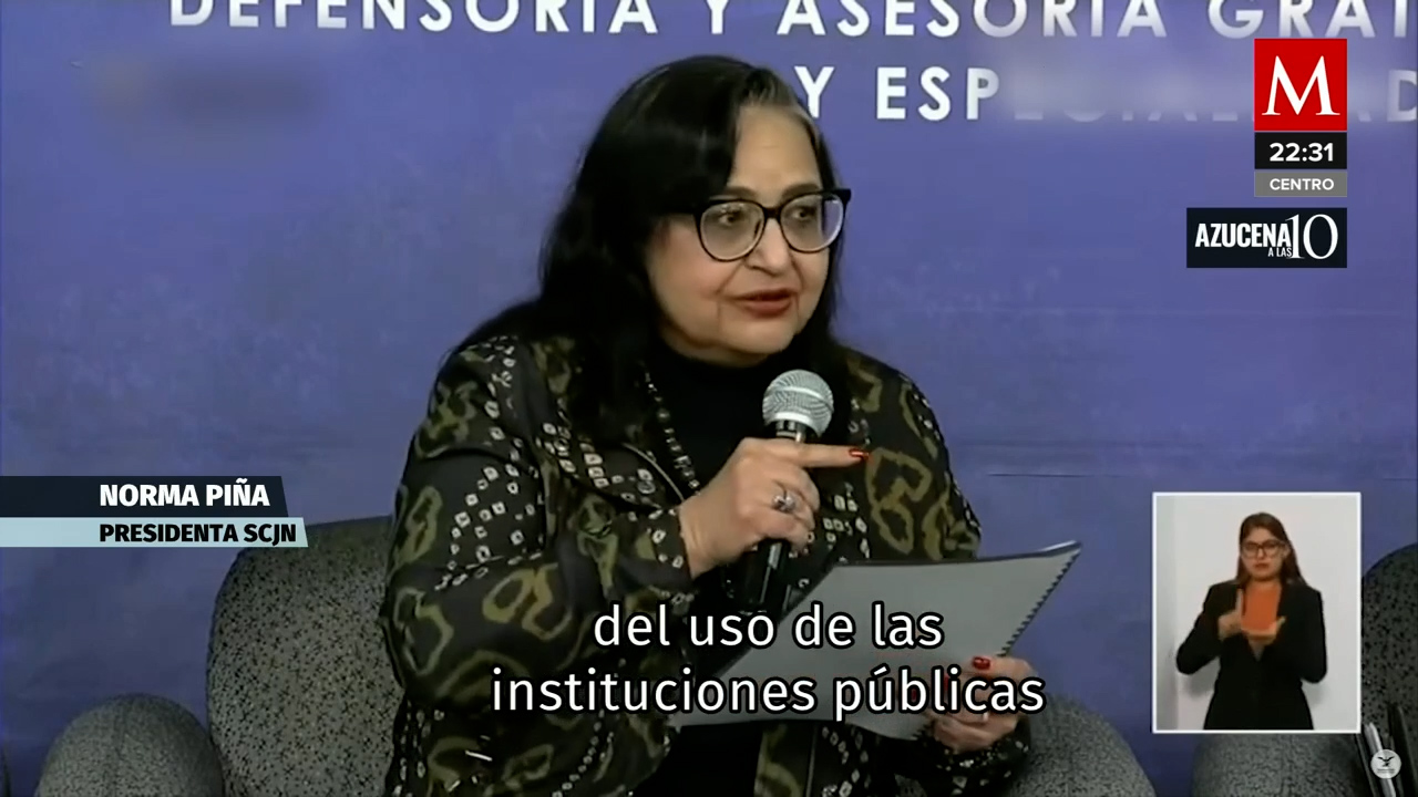 Norma Piña segura que la Corte no vive de la popularidad, sino de la legitimidad