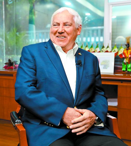 El secretario de Agricultura y Desarrollo Rural. Javier Ríos