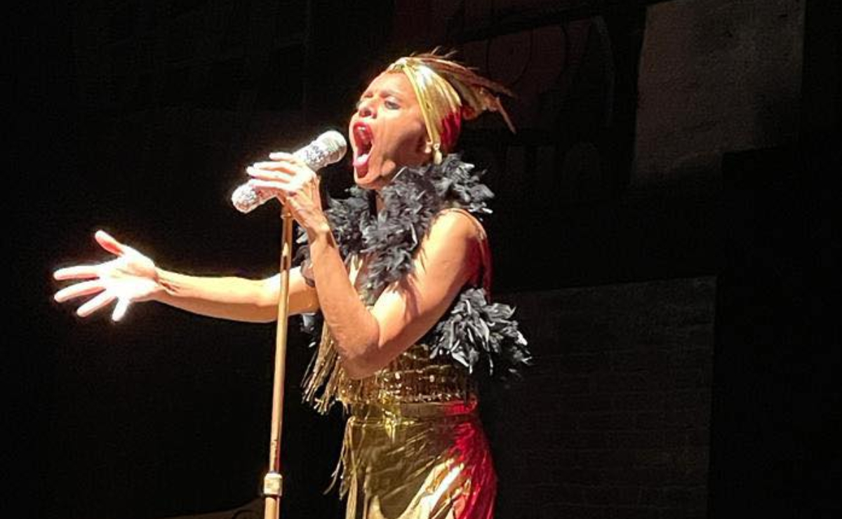 La actriz Sandra Galeano interpreta a Freda Josephine McDonald. (Cortesía: Círculo Teatral)