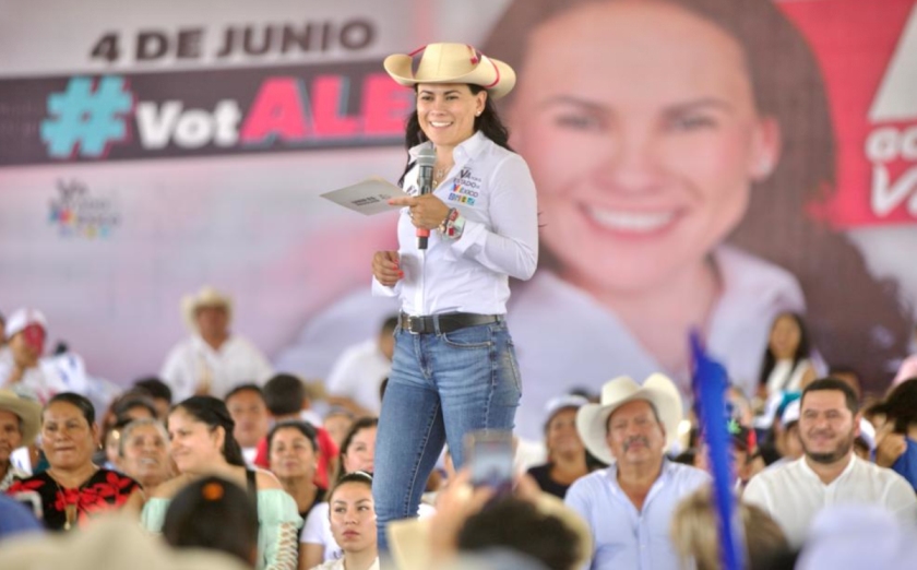 Alejandra Del Moral candidata por la gubernatura del Estado de México (Especial)