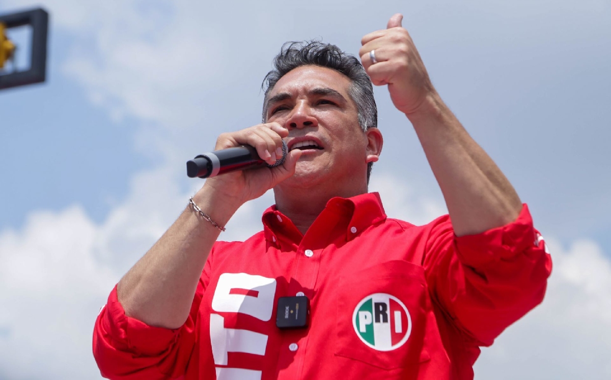 Alejandro Moreno Cárdenas, dirigente del PRI. | Cuartoscuro