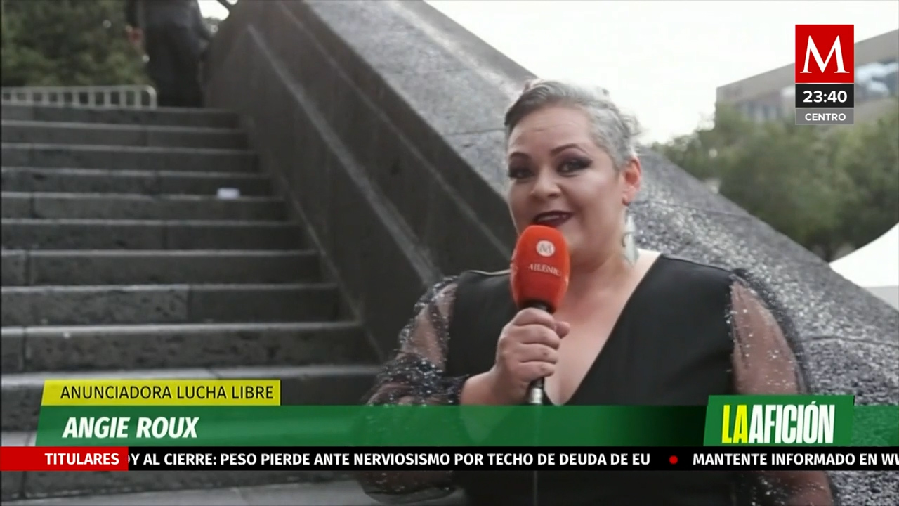 Angie Roux, la mejor anunciadora de lucha libre | La otra visión del deporte