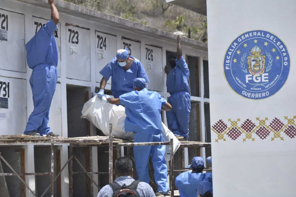 La capacidad que tiene el CRF actualmente es de mil 200 cuerpos debidamente clasificados.