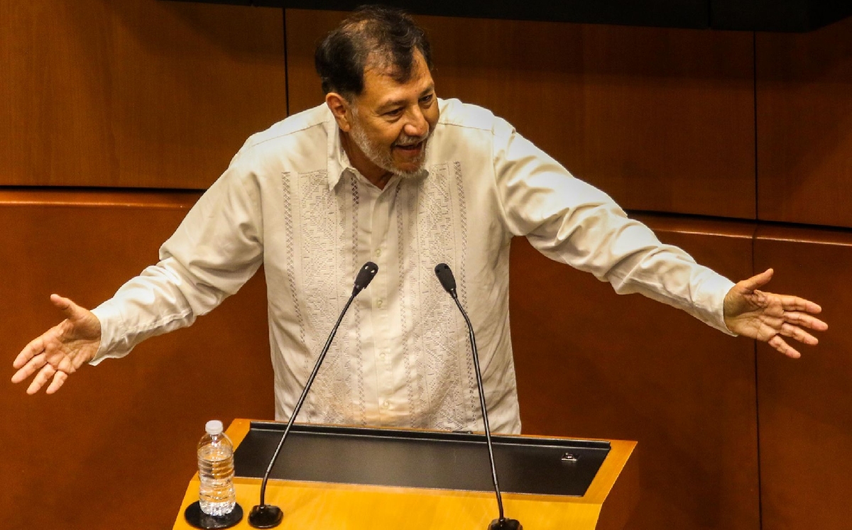 El diputado del Partido del Trabajo, Gerardo Fernández Noroña. | Cuartoscuro