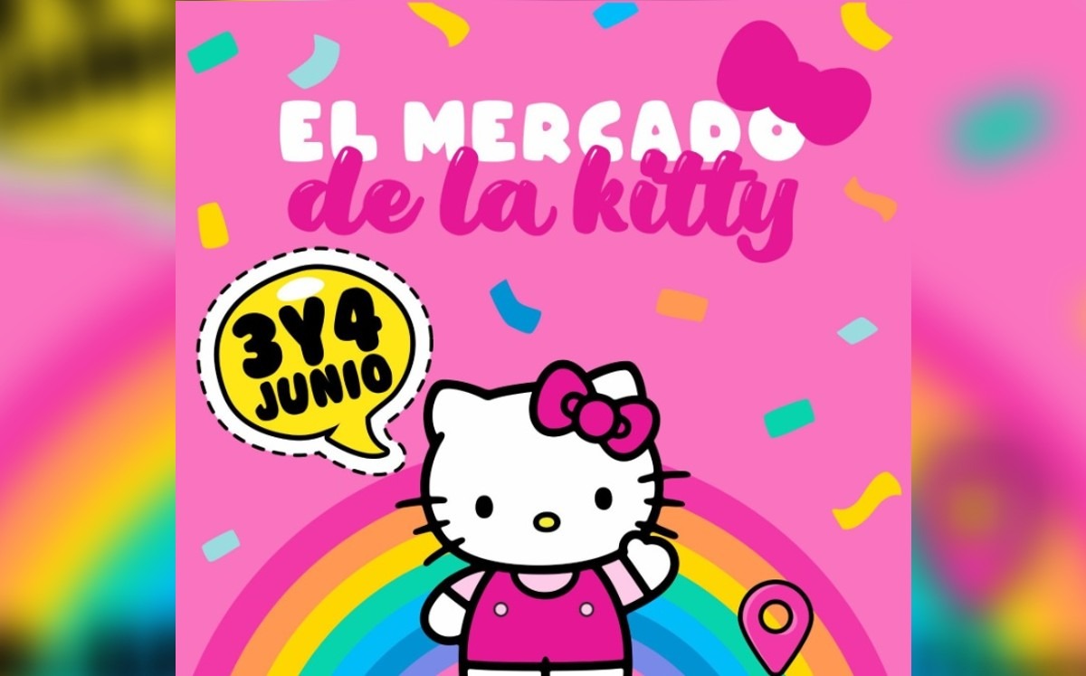 El mercado de la Kitty en Monterrey| Especial