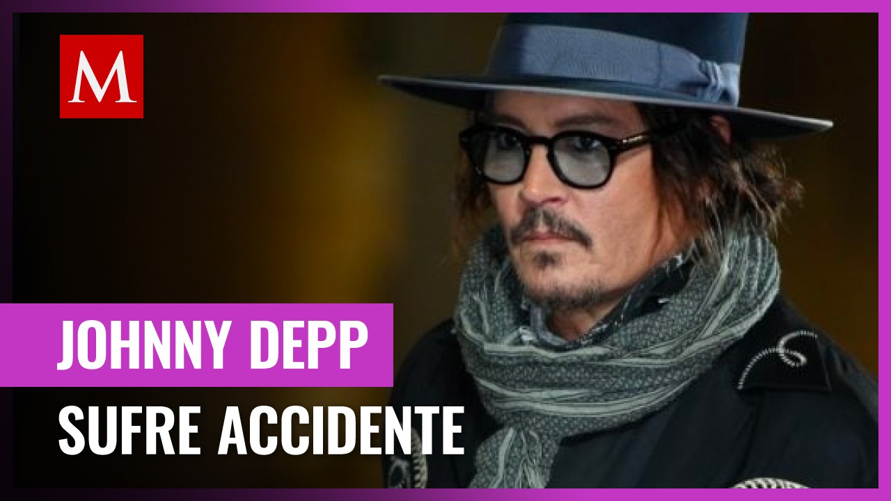 Johnny Depp sufre ACCIDENTE y pospone los conciertos de su banda Hollywood Vampires