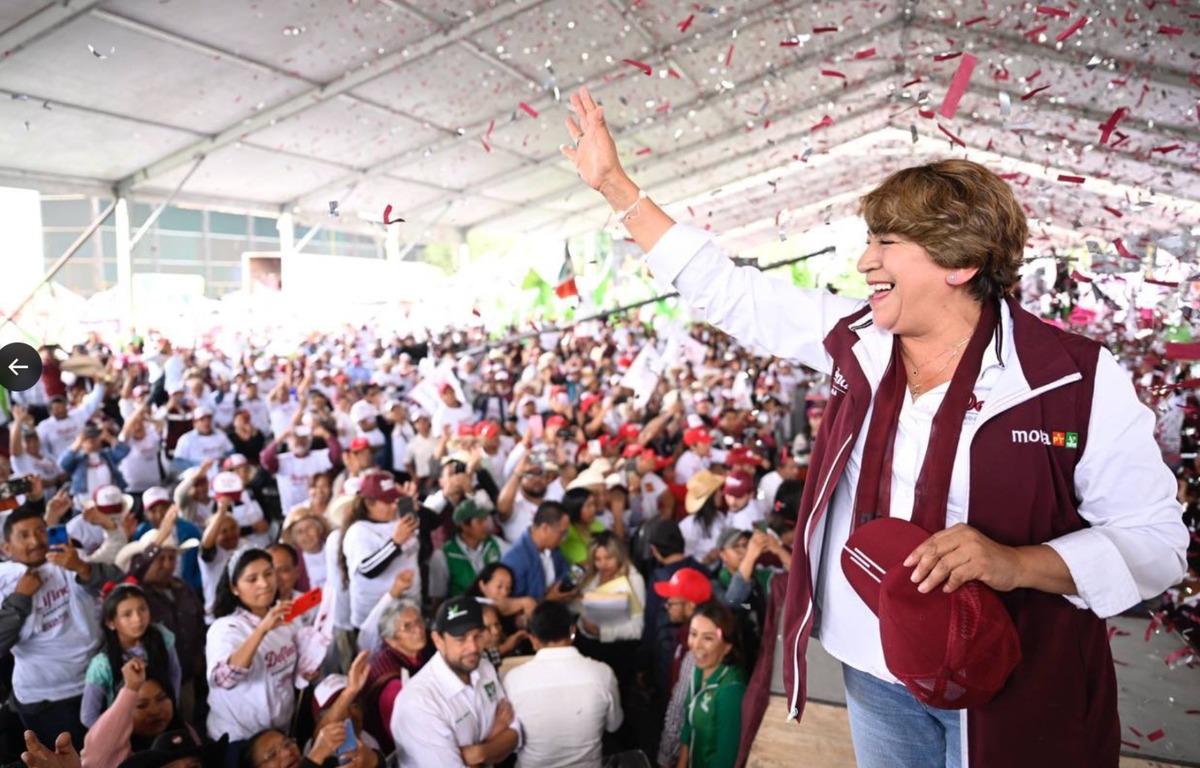 “Lo logramos, visitamos los 125 municipios”: Delfina Gómez. Especial