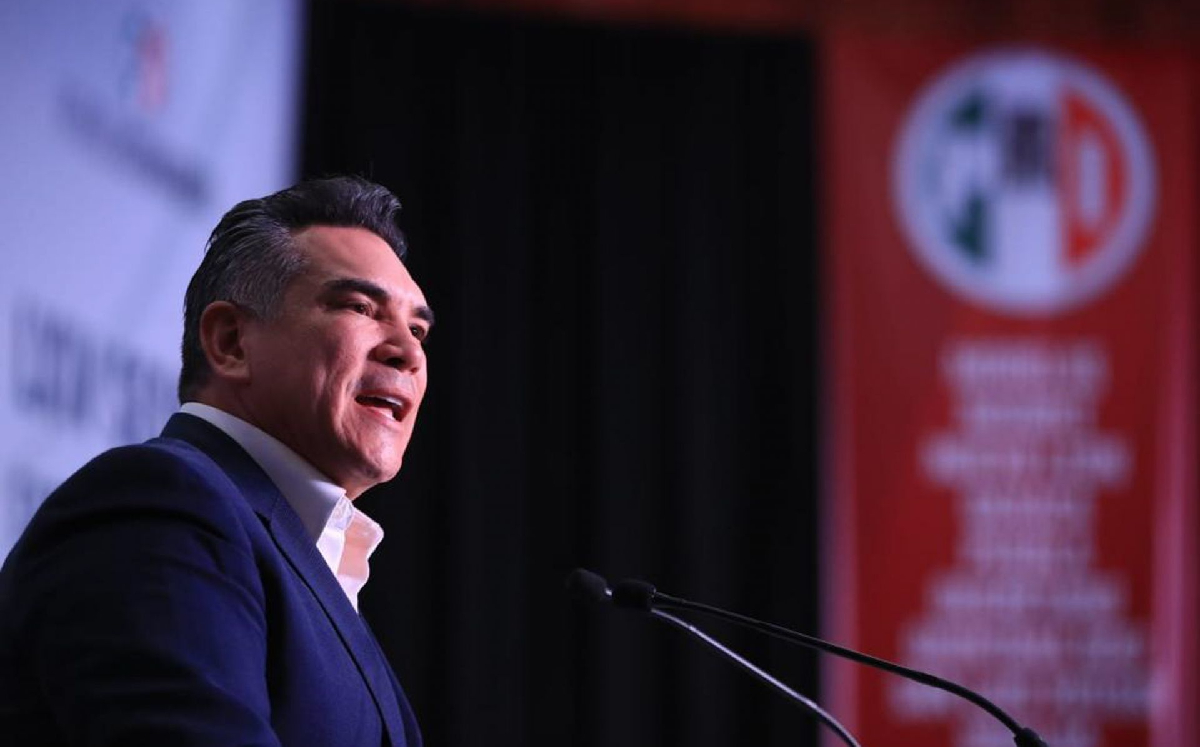 Alejandro Moreno Cárdenas, dirigente nacional del PRI. | Cuartoscuro