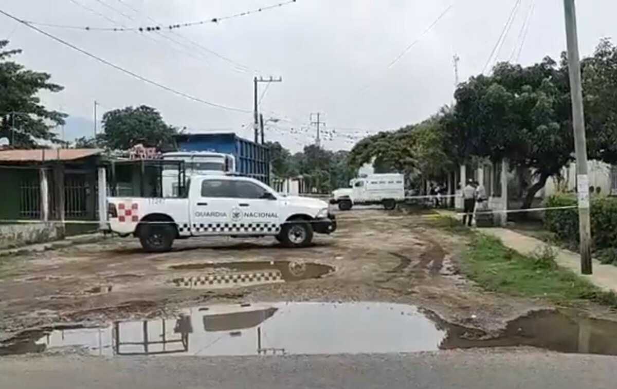 Elementos de la Guardia Nacional realizan operativo en Veracruz. | Especial