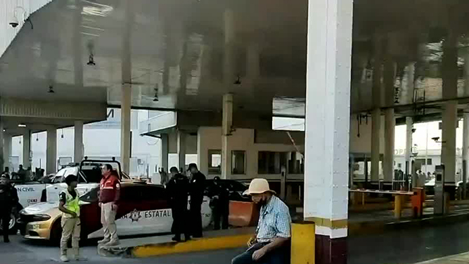 En Nuevo Laredo, migrantes rusos trataron de ingresar a la fuerza hacia Estados Unidos