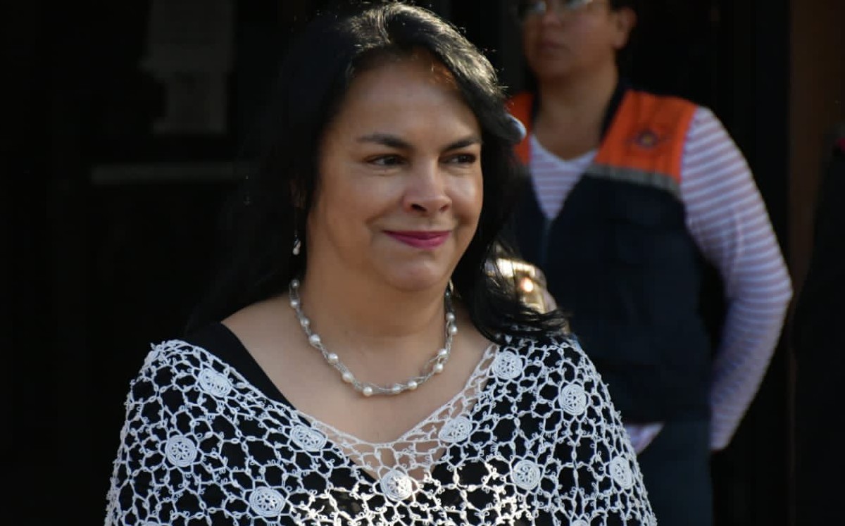 Margarita Saldaña, alcaldesa de Azcapotzalco.