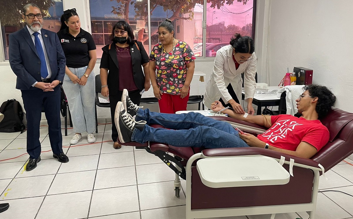 La actividad se hace por el Día Mundial del Donante de Sangre, que se celebra el 14 de junio. (cortesía)