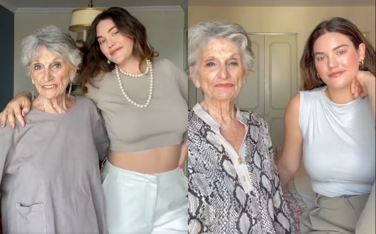 Ali Tate Cutler compartió un video con su abuela antes de morir | Tiktok @Alitatecutler
