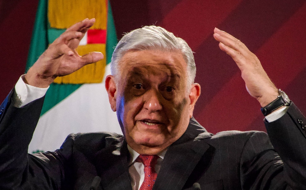Conferencia de prensa del 2 de junio de 2023 en Palacio Nacional. | Cuartoscuro