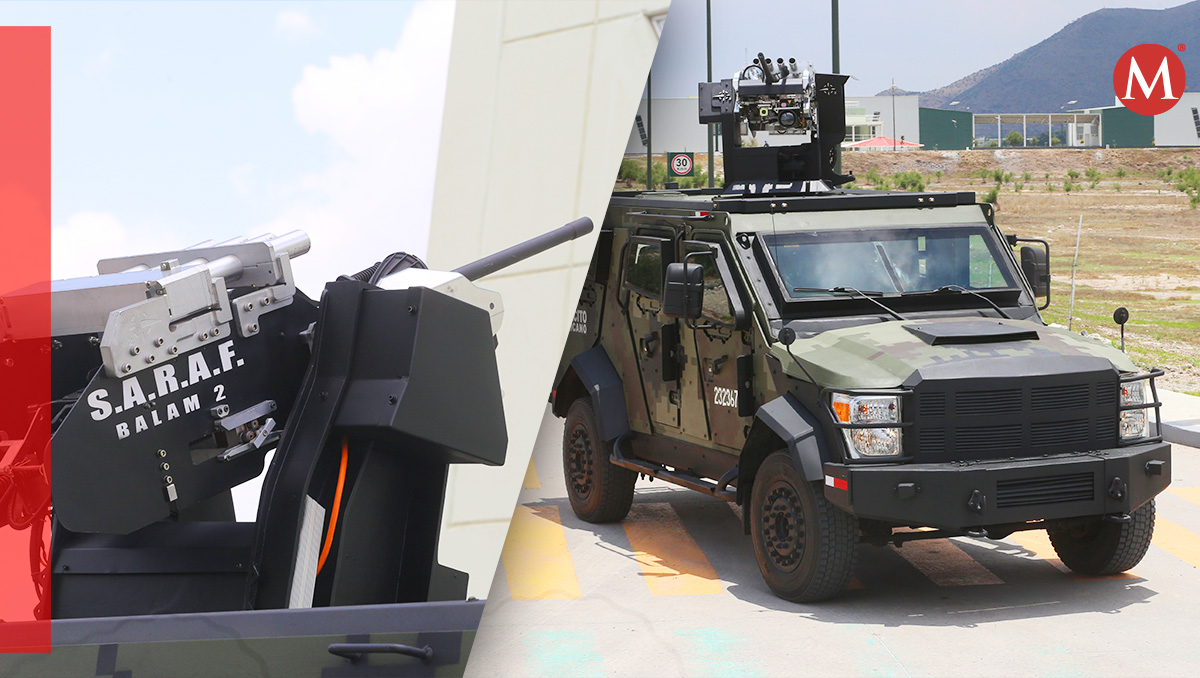 El sistema de tiro y el software fueron diseñados por ingenieros militares.