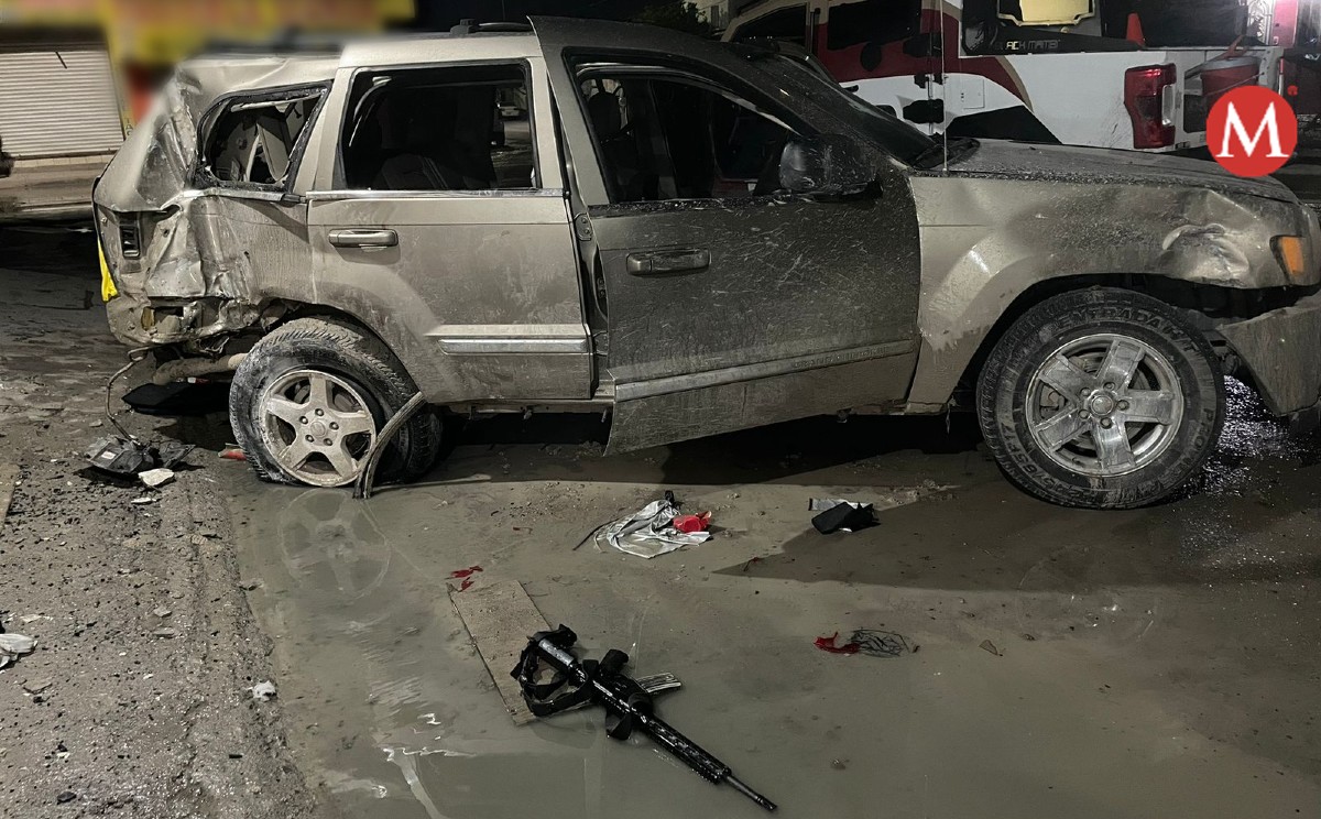 Civiles armados atacan a balazos a la Guardia Estatal en Reynosa