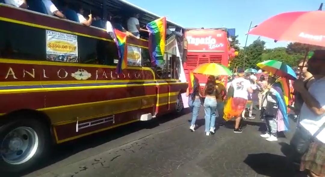 Culmina marcha por el orgullo LGBTQ con saldo blanco en Guadalajara (Diana Barajas)
