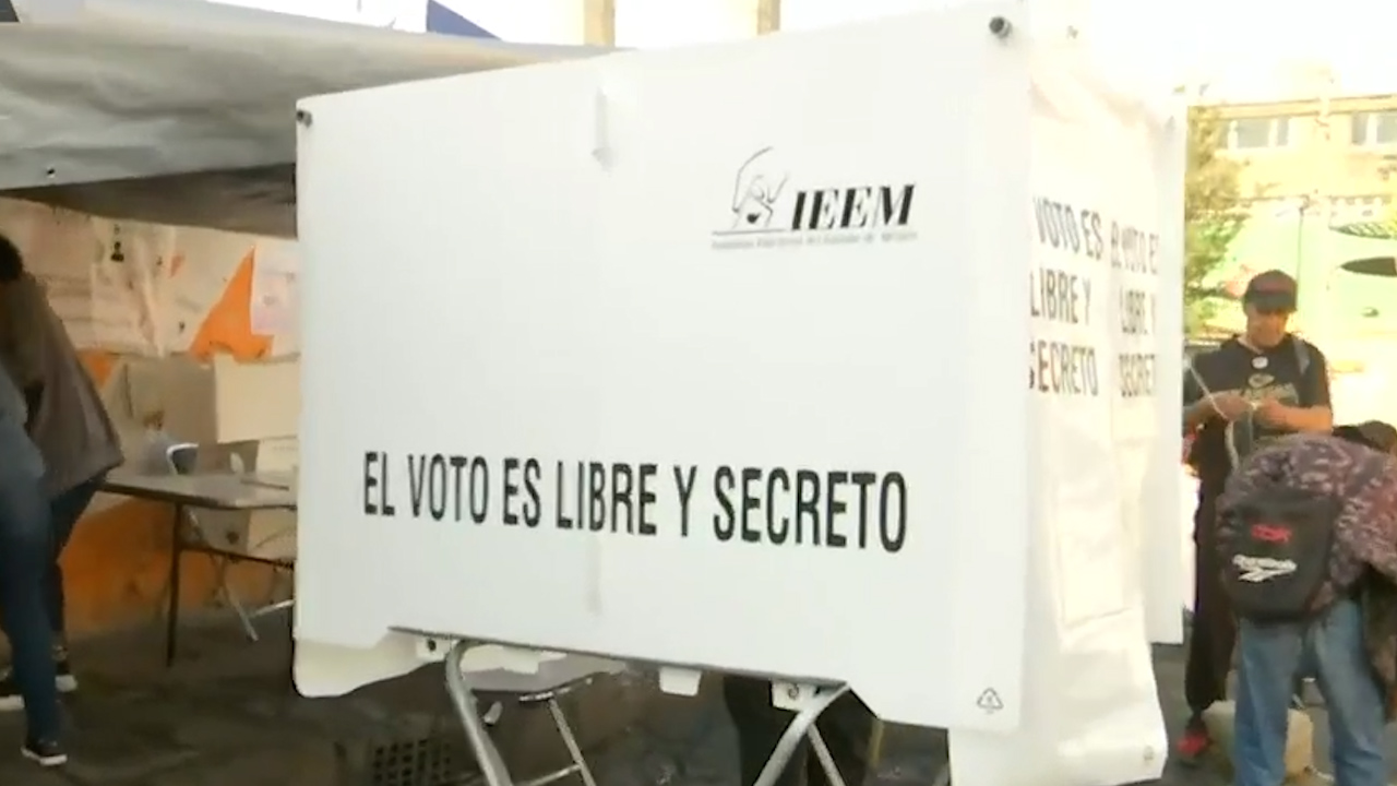 Autoridades instalan operativo para proteger casillas electorales en Nezahualcóyotl