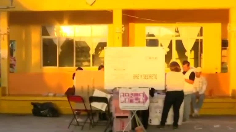 Casilla especial de Tultitlán cierra antes del horario por alta afluencia de electores