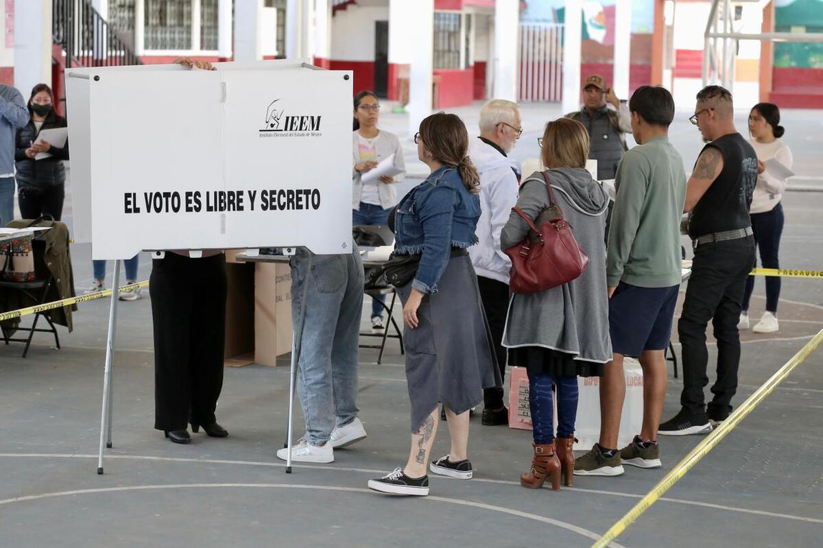 Casilla para votar en Texcoco. | Ariel Ojeda