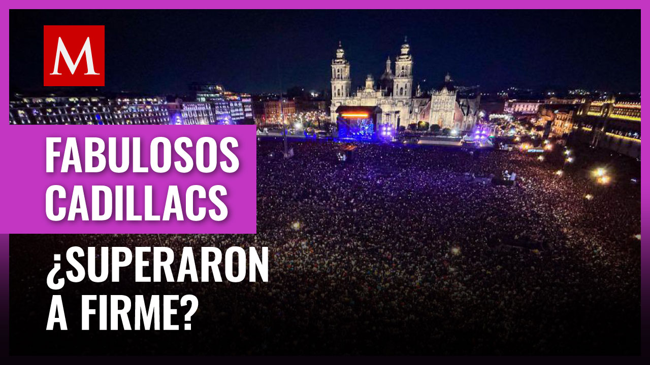 Los Fabulosos Cadillacs rompen récord de asistencia al Zócalo con 300 mil personas