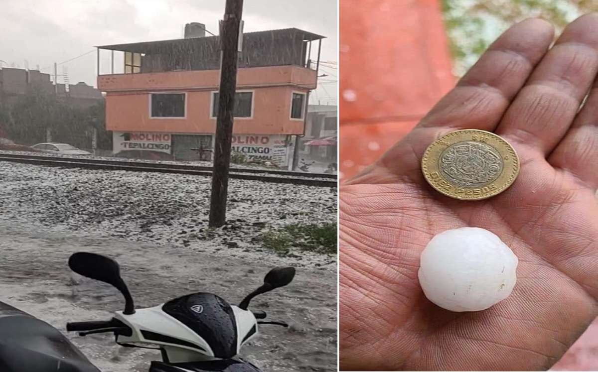 Granizo, ceniza y lluvia en Texmelucan y Atlixco | Especial