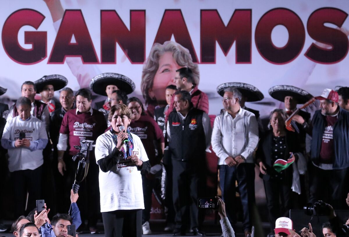 Mtra. Delfina Gómez, gobernadora electa del Estado de México | Foto Ariel Ojeda  Milenio Diario