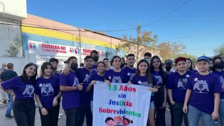 Sobrevivientes de la Guardería ABC exigen justicia a casi 14 años del incendio