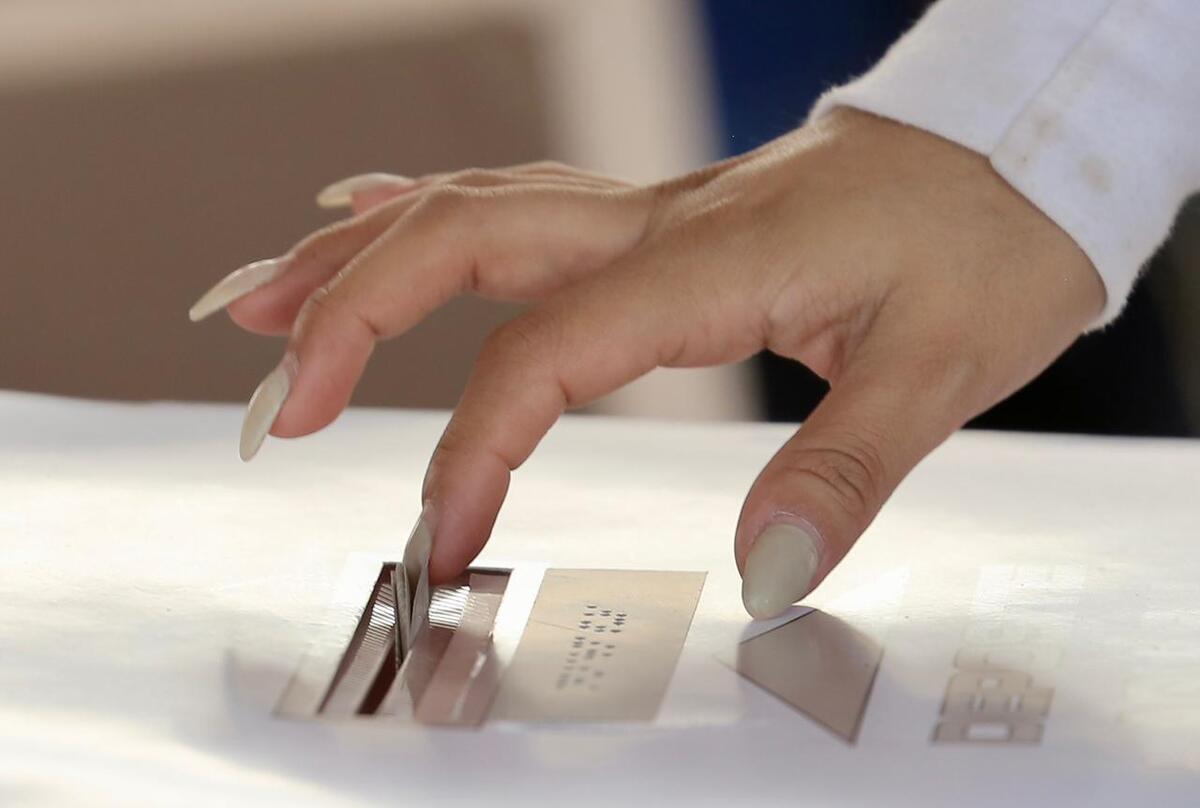 Urna electoral. | Ariel Ojeda