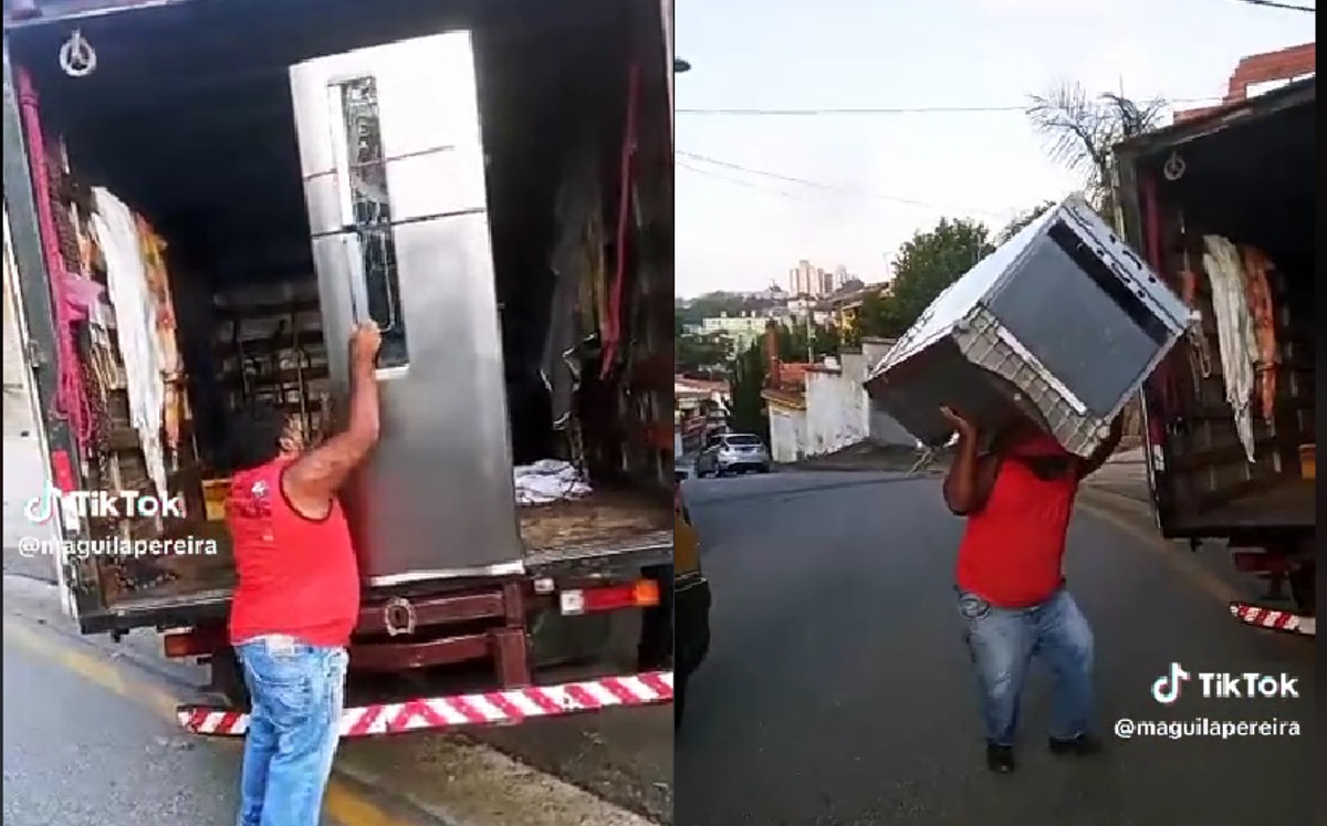 Baila con refrigerador | Captura