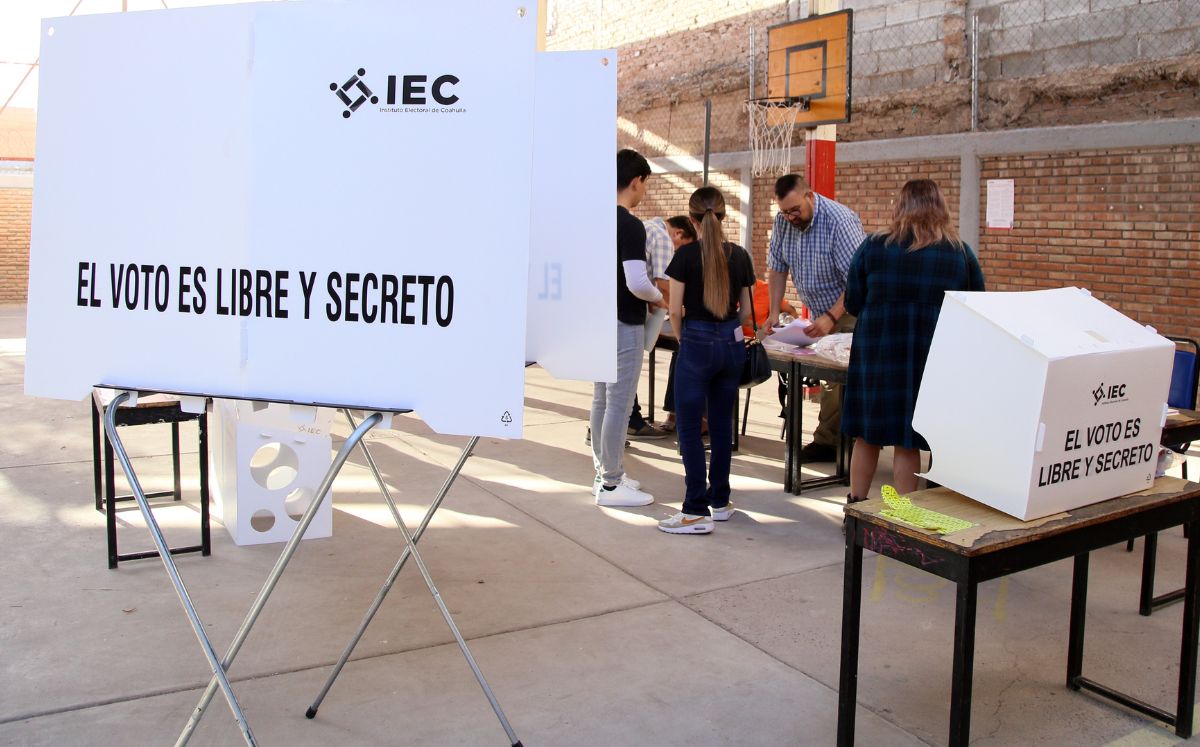 Elecciones Coahuila. Torreón registra 59.1 por ciento de participación
