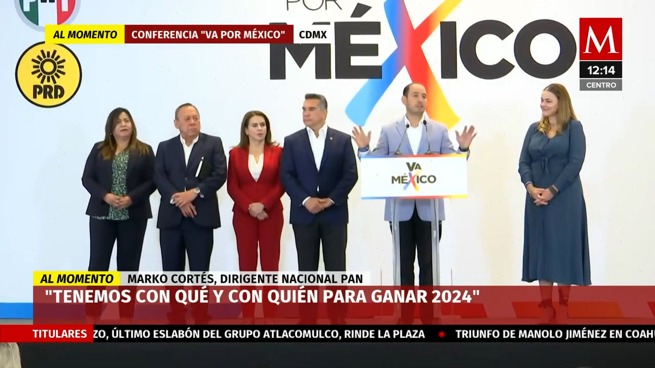 El 26 de junio se dará a conocer método de selección de candidato de Va por México para 2024