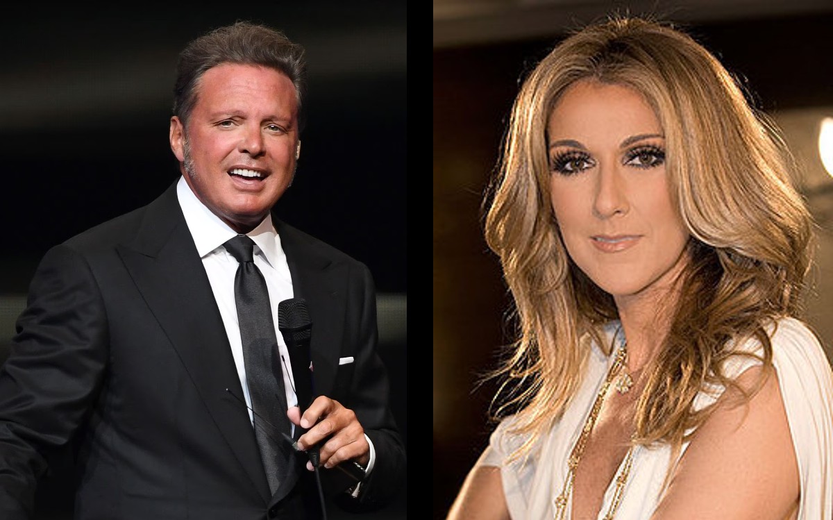 Luis Miguel y Celine Dion. | ESPECIAL