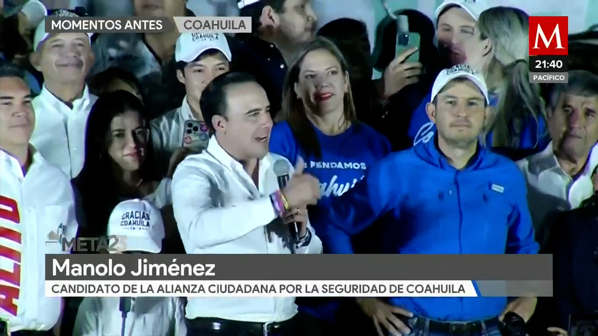 Manolo Jiménez, virtual ganador de elección a gobernador en Coahuila