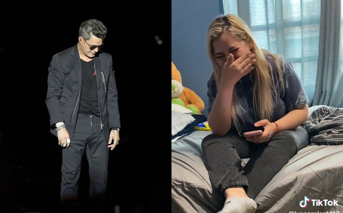 Joven envió mensajes de ánimo a Alejandro Sanz