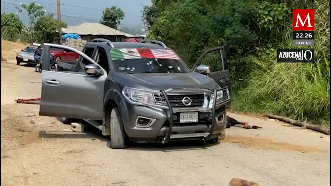 7 personas mueren por ataque en Chiapas
