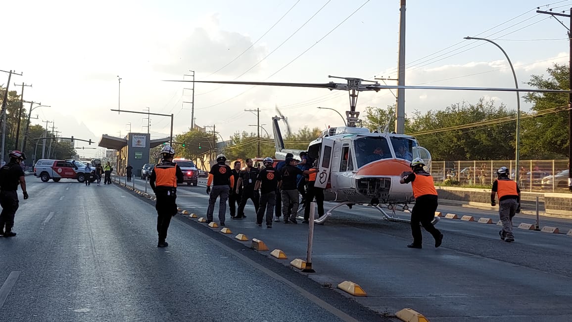 Es la segunda vez en el año que se realiza un traslado de corazón vía aérea y terrestre.
