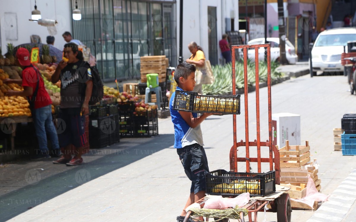 Calor en Tamaulipas. (Yazmín Sánchez)