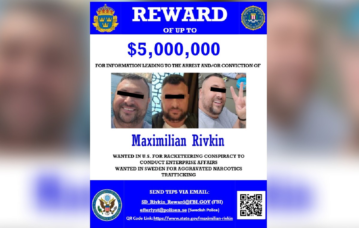 Cartel de búsqueda de Maximilian Rivkin (state.gov)