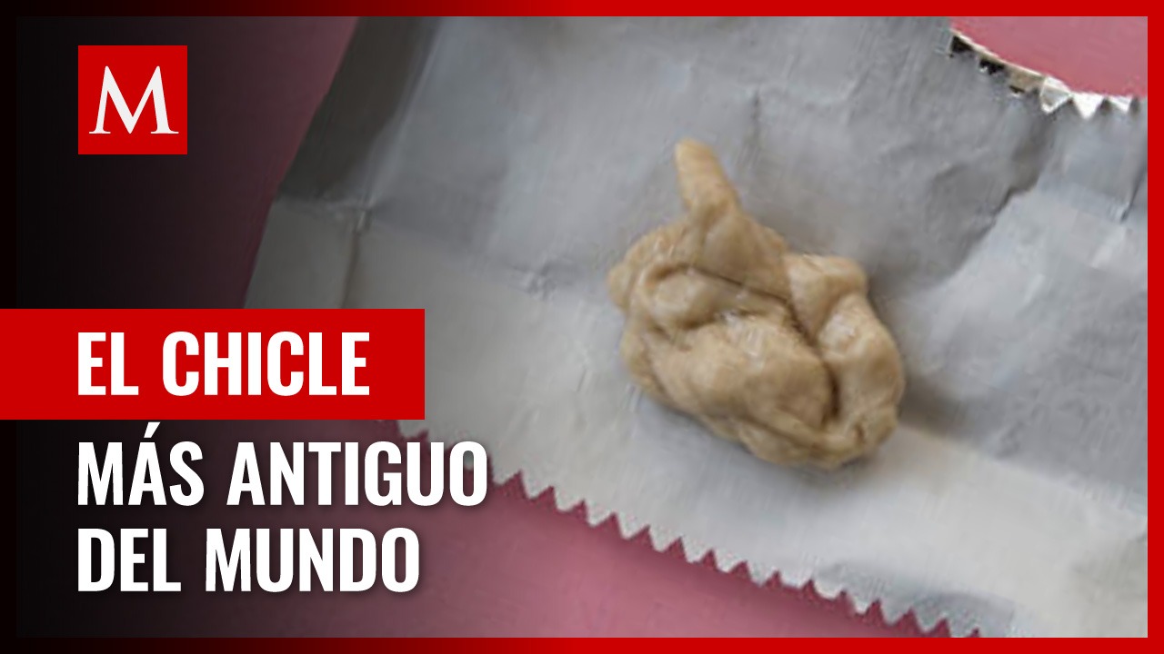 Científicos hallan "chicle" de 6 mil años de antigüedad; reconstruyen a quién lo mascaba