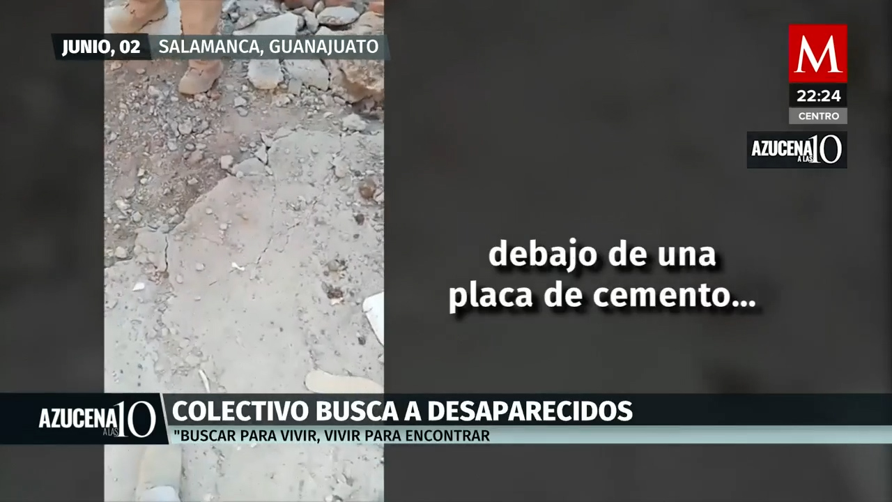 El Colectivo Hasta Encontrarte de Guanajuato sigue buscando a sus desaparecidos