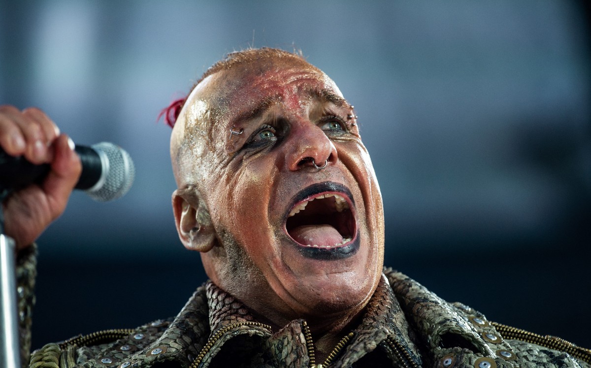 El vocalista de la banda | AFP